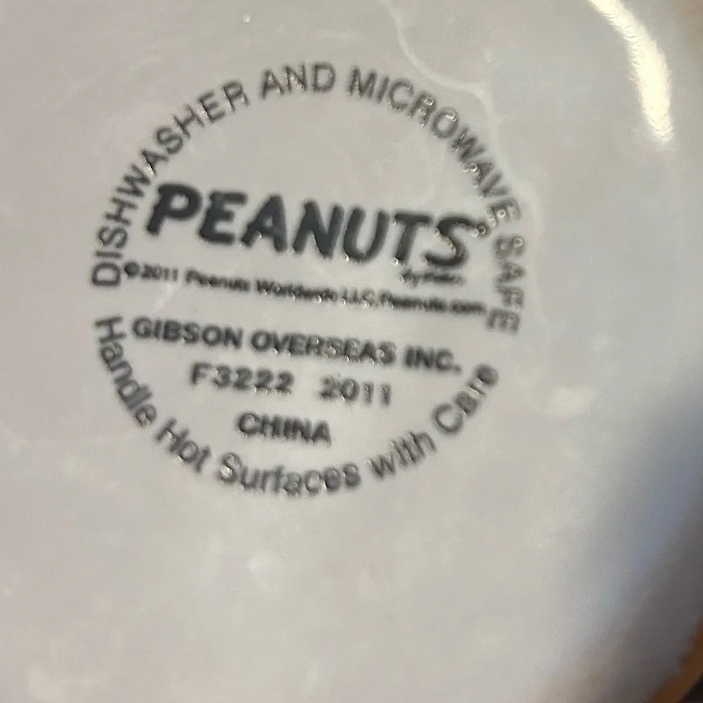 50%offw❤️Peanuts Linus Coffee Mug 2011 60th anniversary sk p01